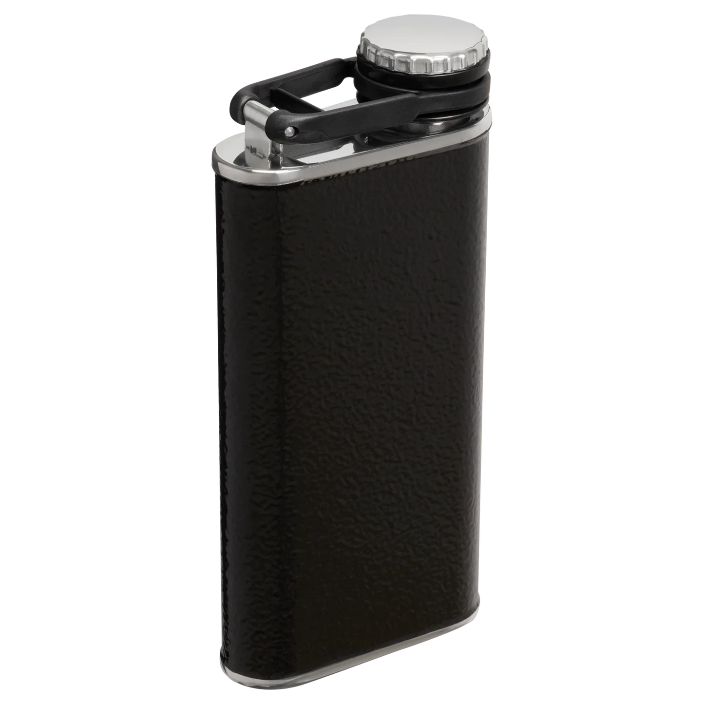 The Easy Fill Flask | Hammertone Black