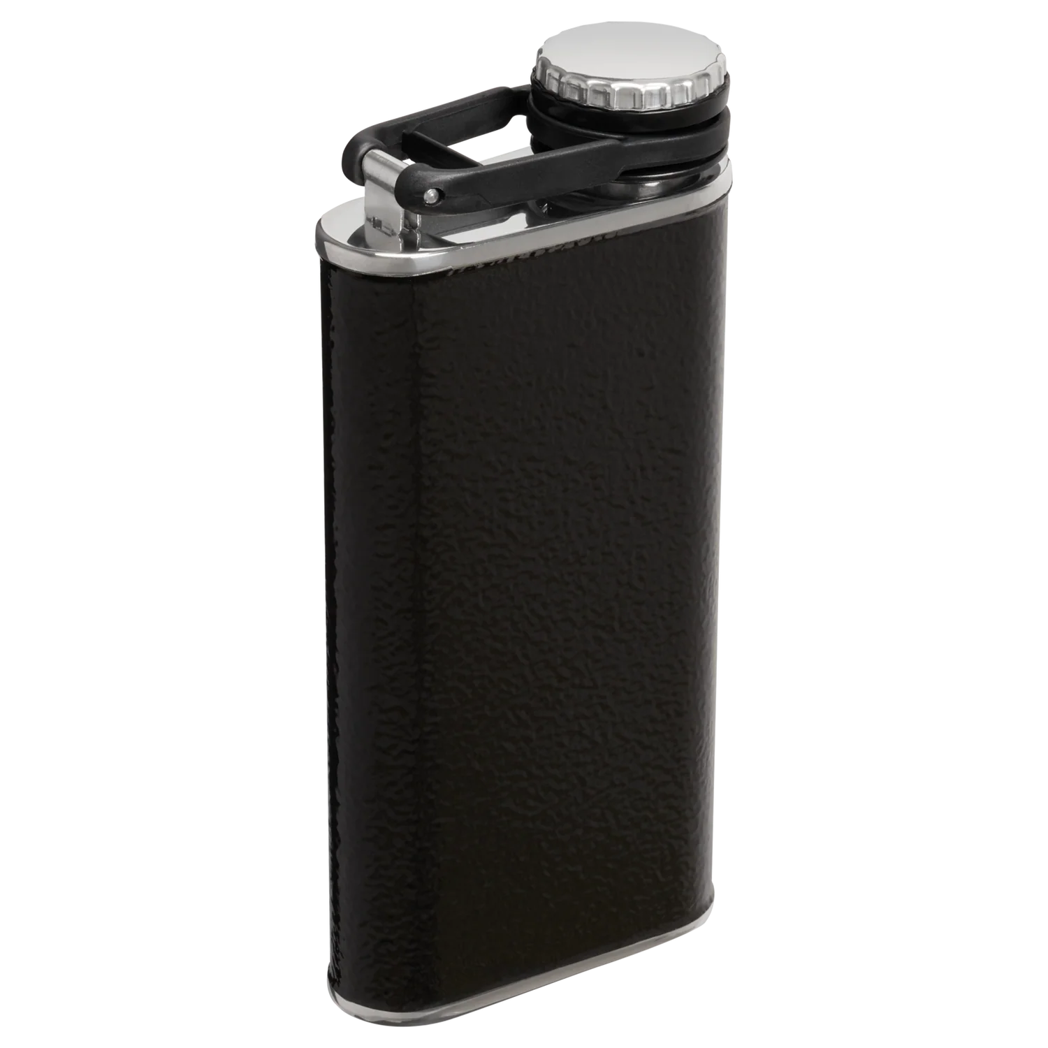 The Easy Fill Flask | Hammertone Black
