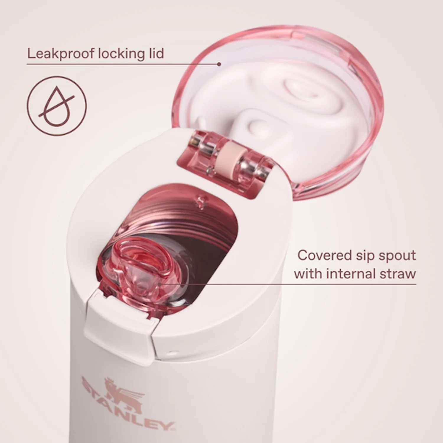The Flowstate Spring Bottle | Purple Dust