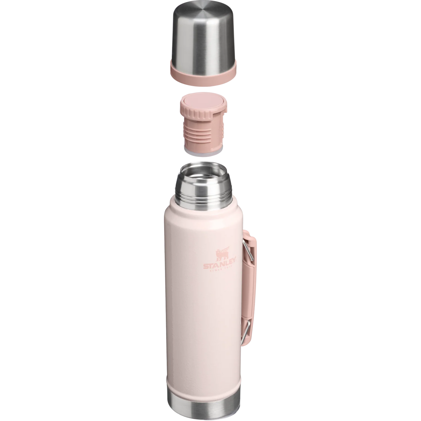 The Legendary Classic Bottle | Hammertone Rose Quartz