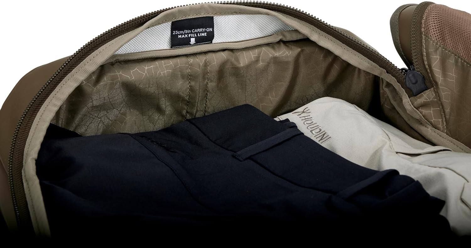 Thule Chasm Carry-On Wheeled Duffel Bag | 40L / Deep Khaki