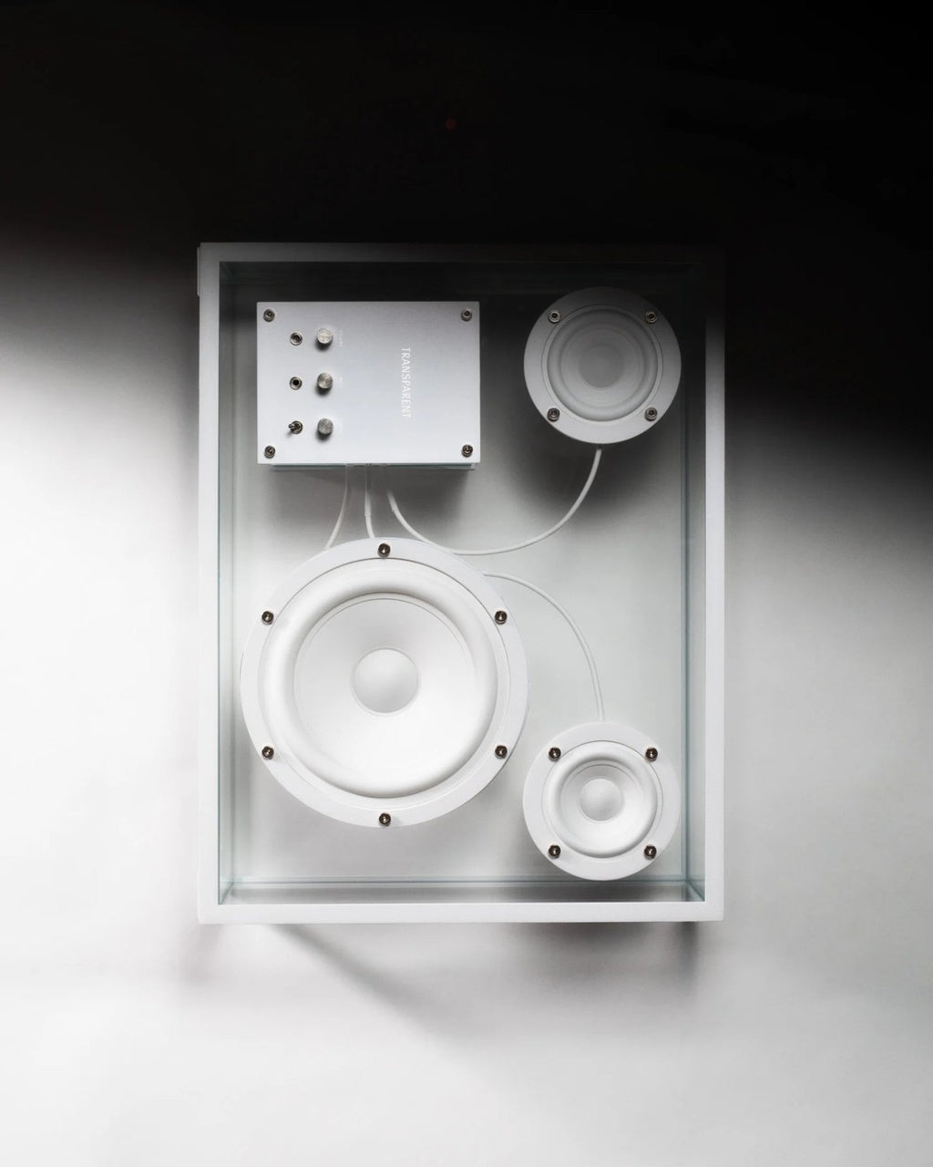 Transparent-speaker-white-1 | White