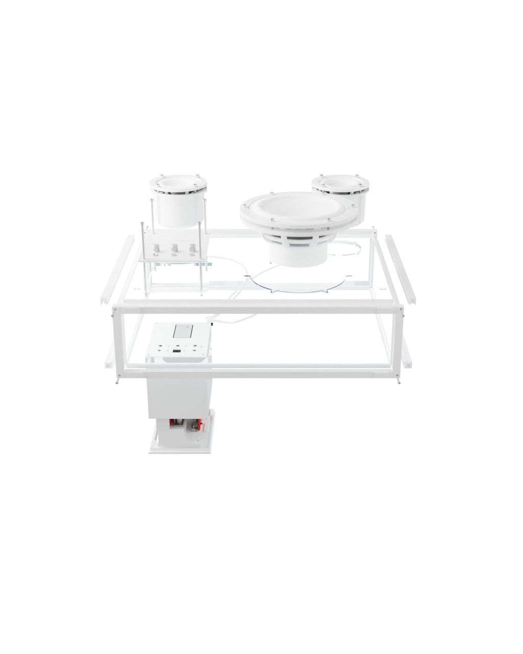 Transparent-speaker-white-1 | White