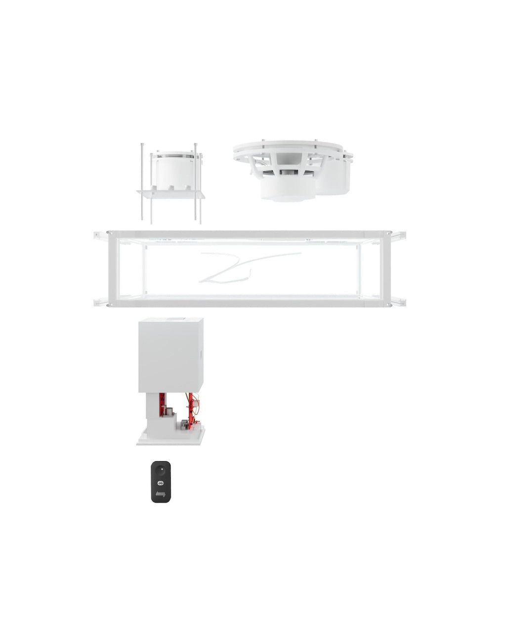 Transparent-speaker-white-1 | White