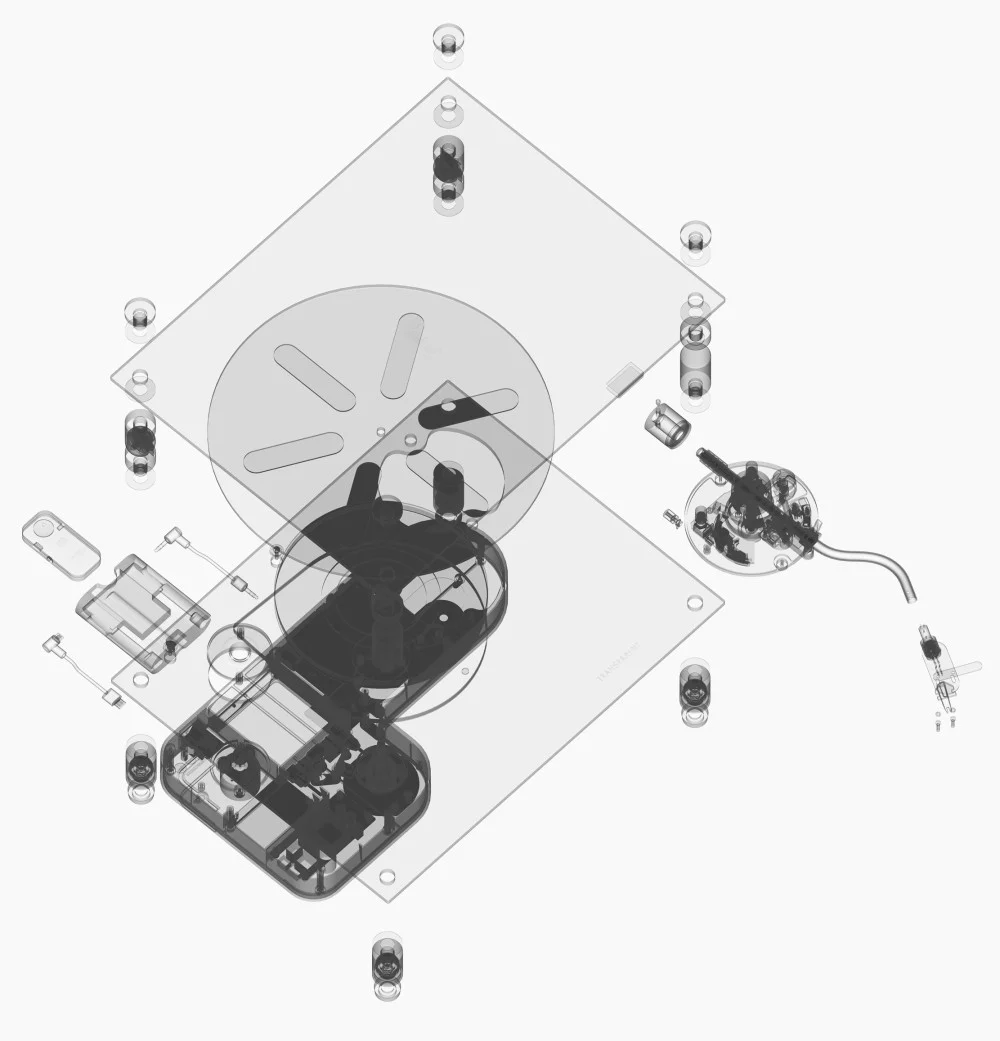 Transparent Turntable