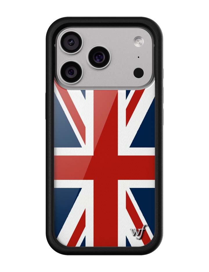 Wildflower Union Jack iPhone Case