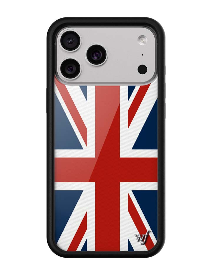 Wildflower Union Jack iPhone Case