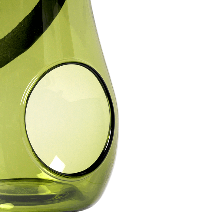 Holmegaard Design With Light Lantern, Olive Green