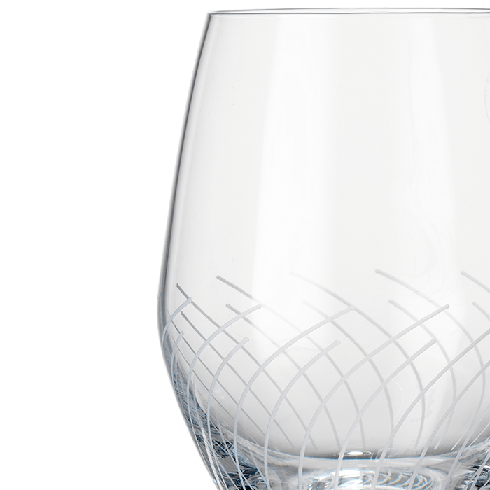 Holmegaard Cabernet Lines Tumbler, Clear, 8.5 Oz, 2 Pcs.
