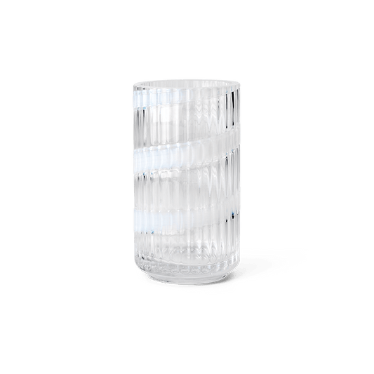 Lyngby Porcelæn Lyngby Vase, Swirl White