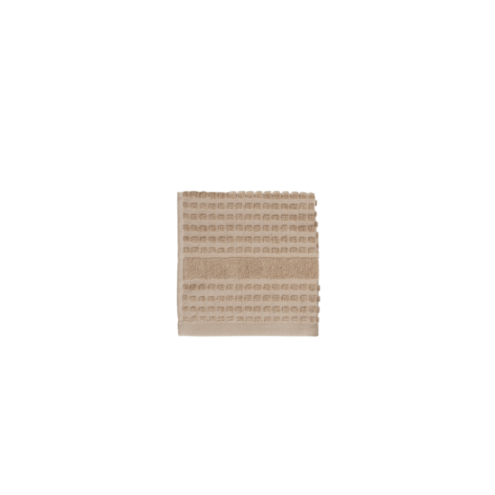 JUNA Check Towels, Sand