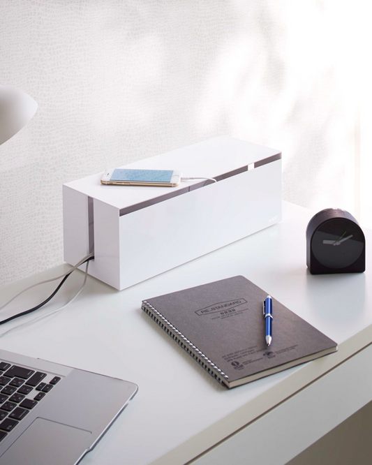 Yamazaki Cable Management Box | White 