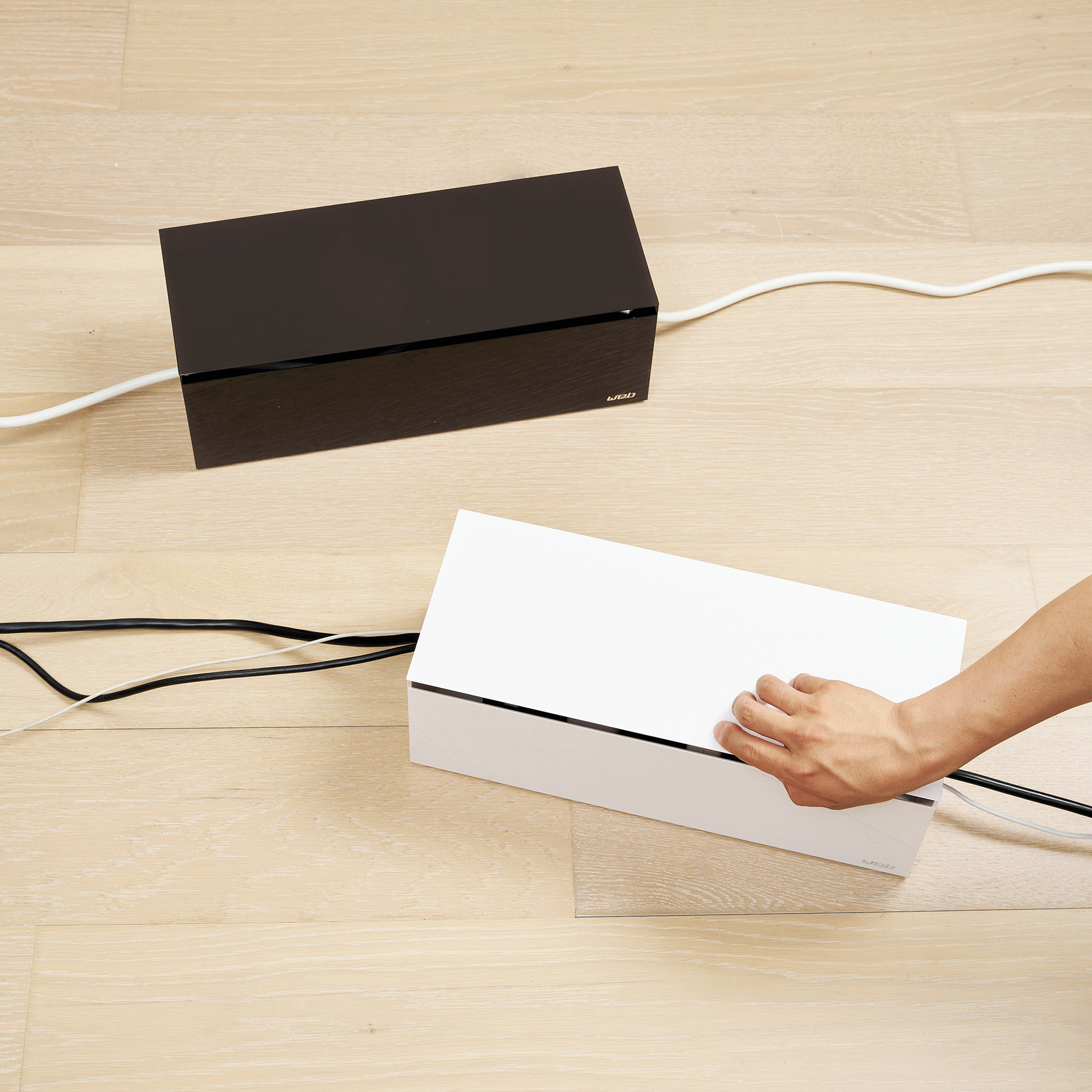 Yamazaki Cable Management Box | White 