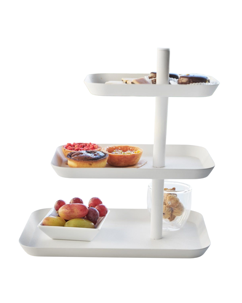 Yamazaki Home Serving Stand | White