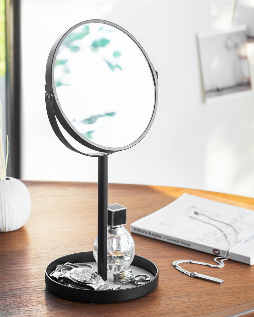 Yamazaki Home Vanity Mirror | Black