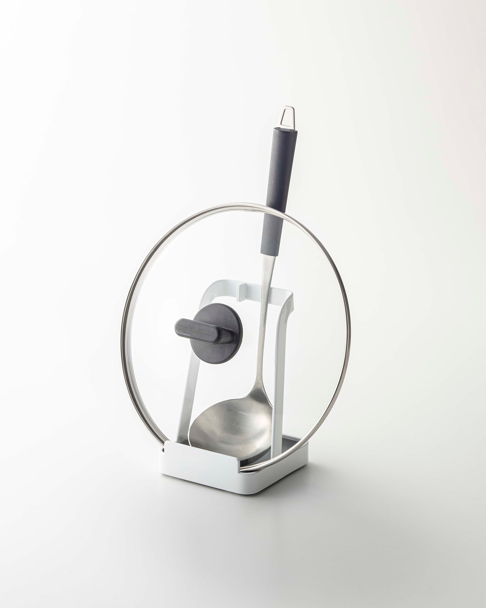 Yamazki Lid & Ladle Stand - Steel