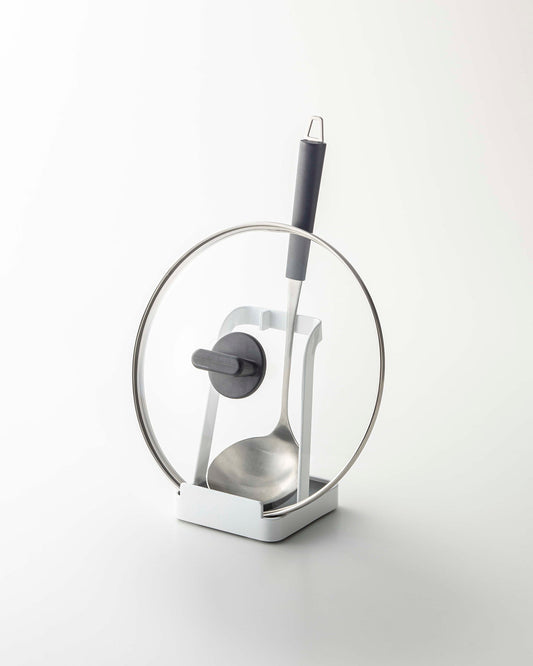 Yamazki Lid & Ladle Stand - Steel