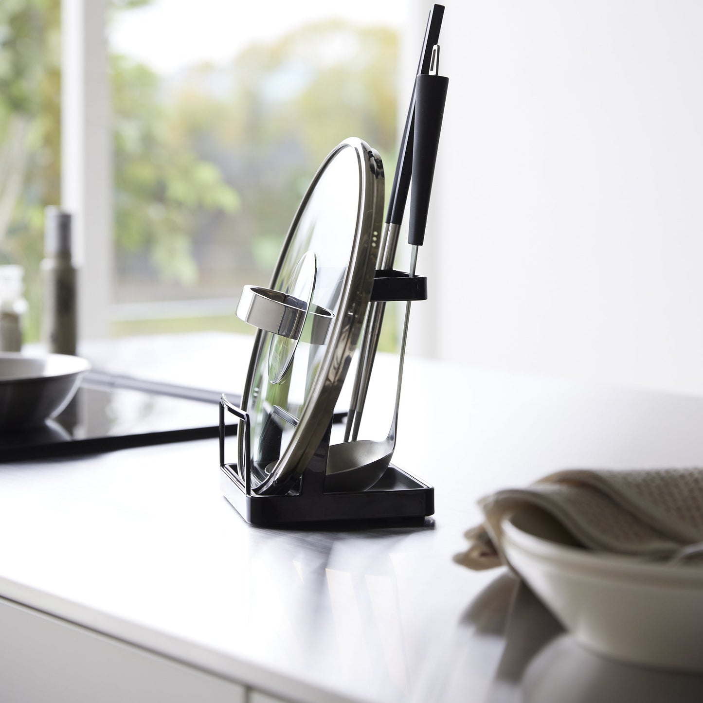 Yamazaki Home Large Lid and Ladle Stand