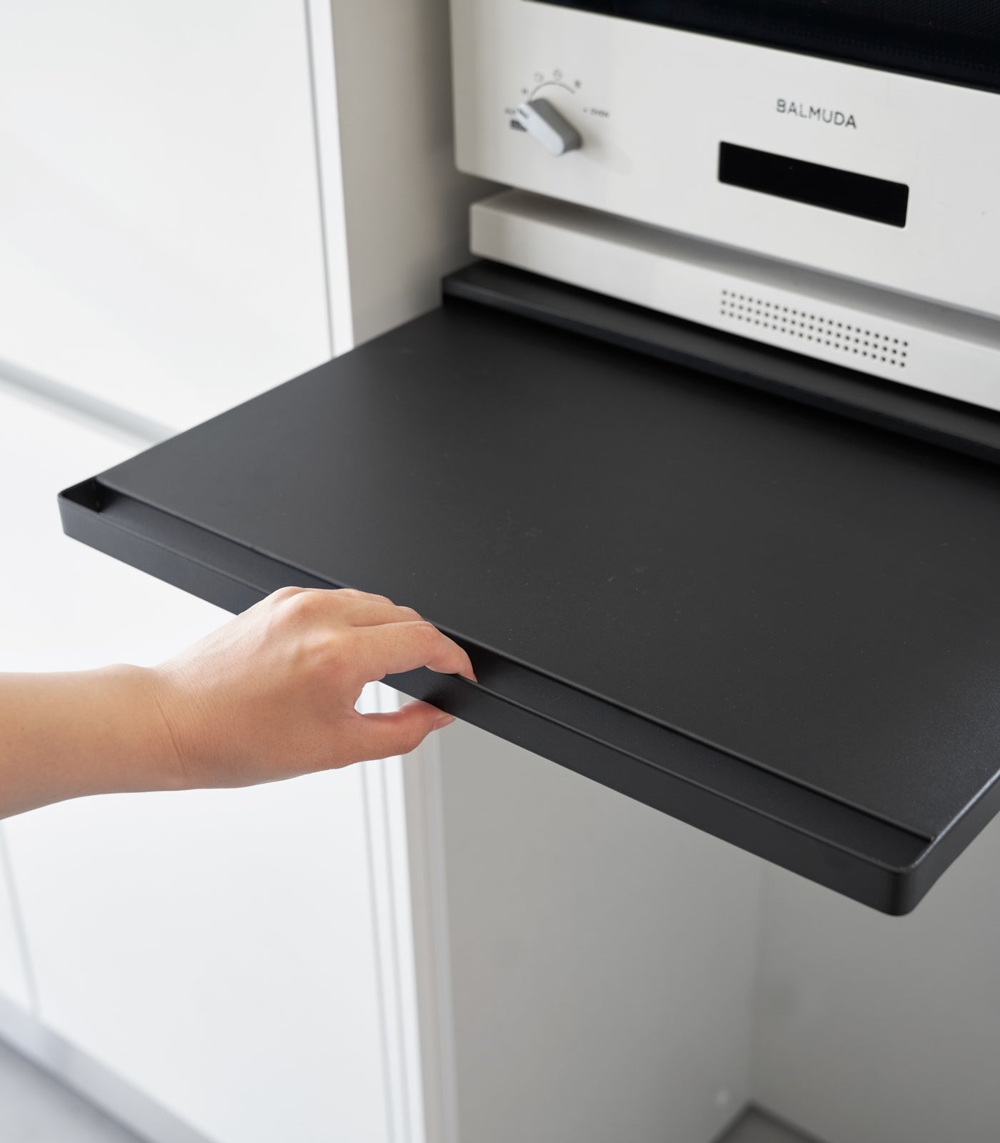 Yamazaki Home Countertop Drawer with Pull-Out Shelf