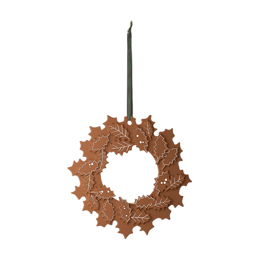 Kähler Gingerbread Garland, Brown, Ø: 7.3"