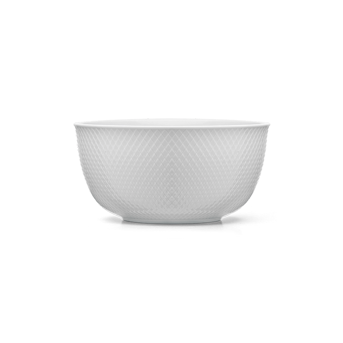 Lyngby Porcelæn Rhombe Bowl, White