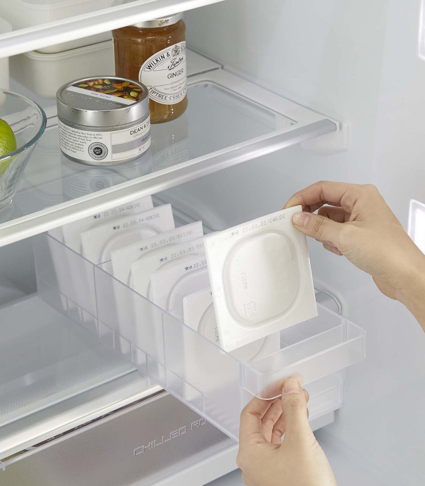 Yamazaki Home Refrigerator Organizer Bin