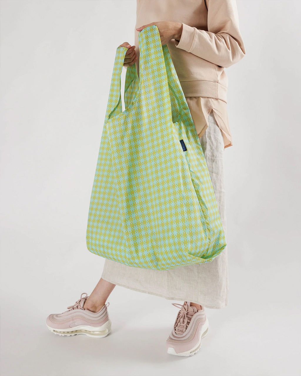 | Mint Pixel Gingham