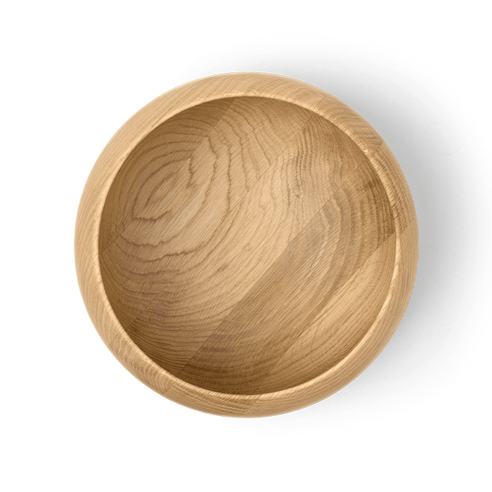 Kay Bojesen Menageri Serving Bowl, Ø: 9.6", Oak