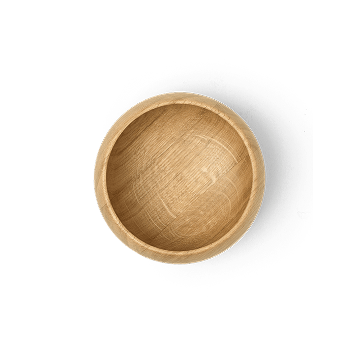 Kay Bojesen Menageri Serving Bowl, Oak, Ø: 5.5"