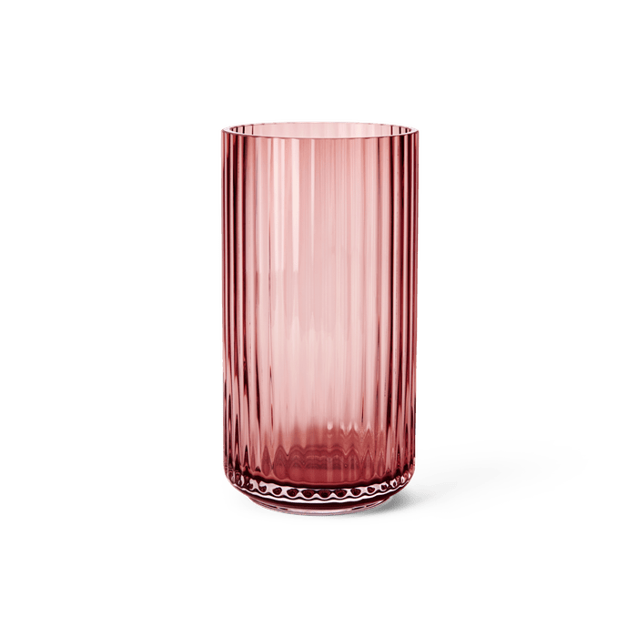 Lyngby Porcelæn Vase, Burgundy