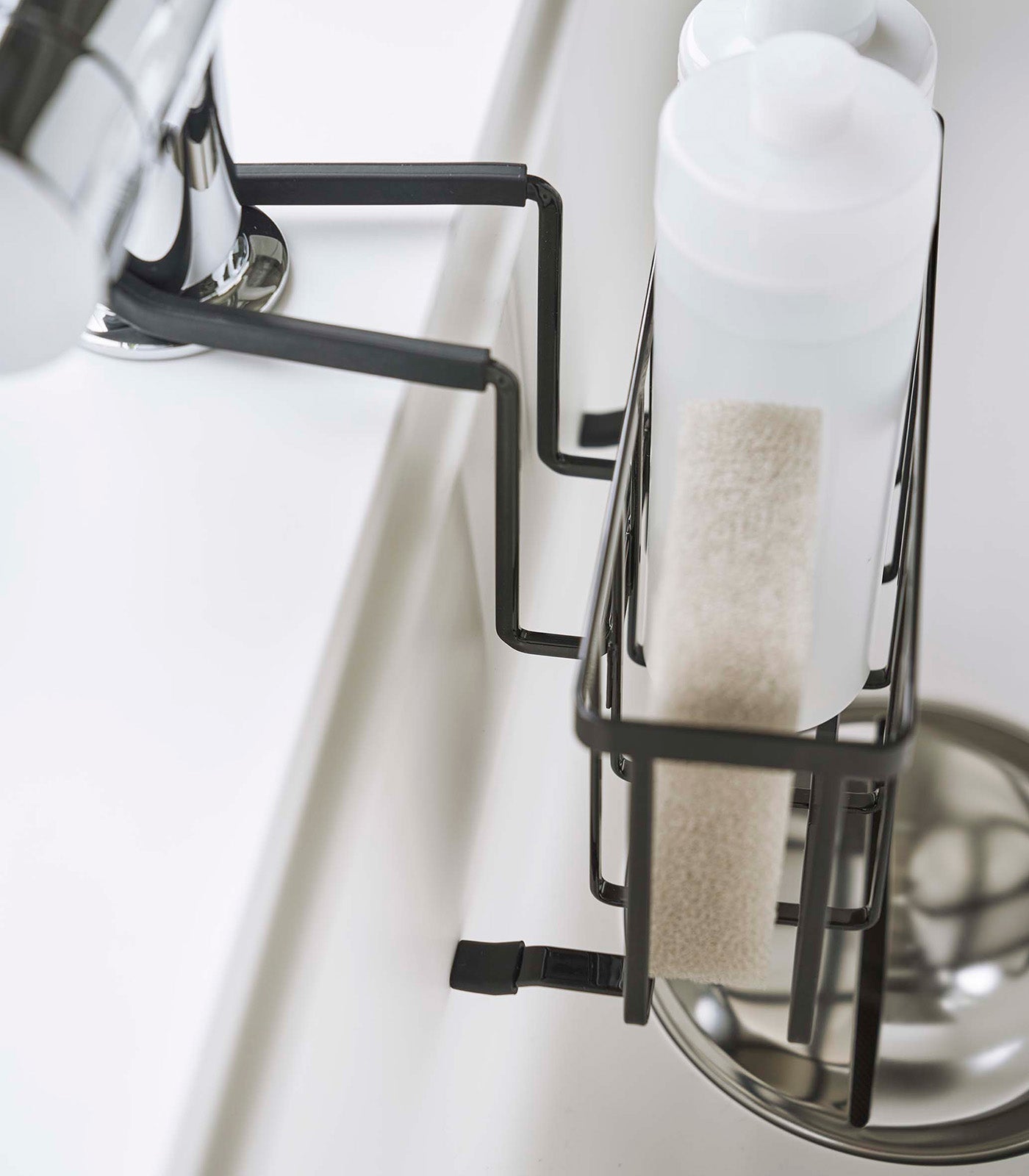 Yamazaki Home Faucet-Hanging Sponge Caddy