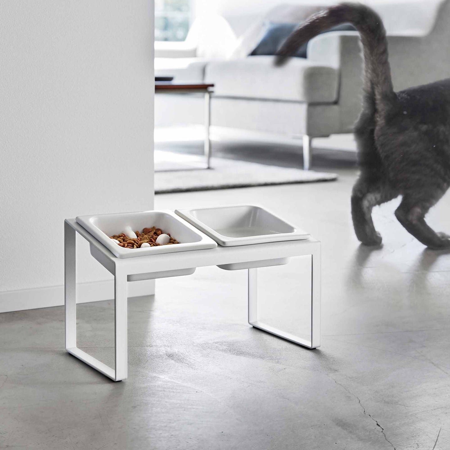 Yamazaki Home Slow Feeder Pet Bowl