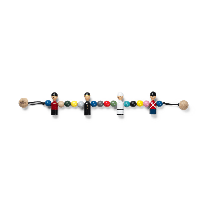 Kay Bojesen Pram Chain, Multi, H: 4.1"