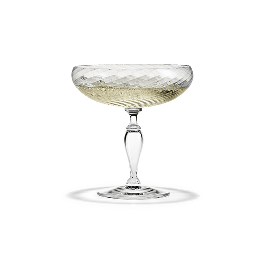Holmegaard Regina Champagne Glass, Clear, 8.5 Oz