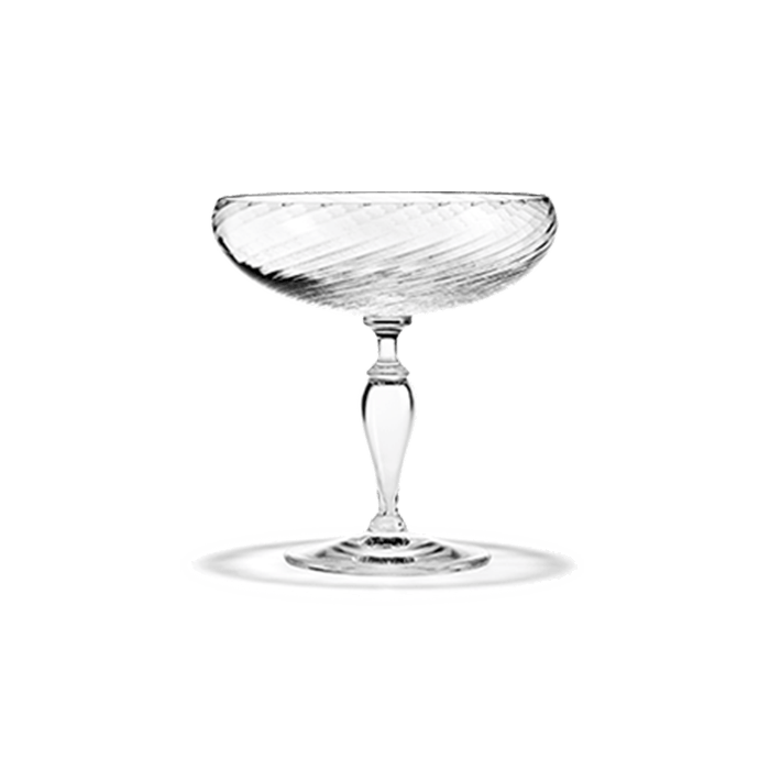 Holmegaard Regina Champagne Glass, Clear, 8.5 Oz