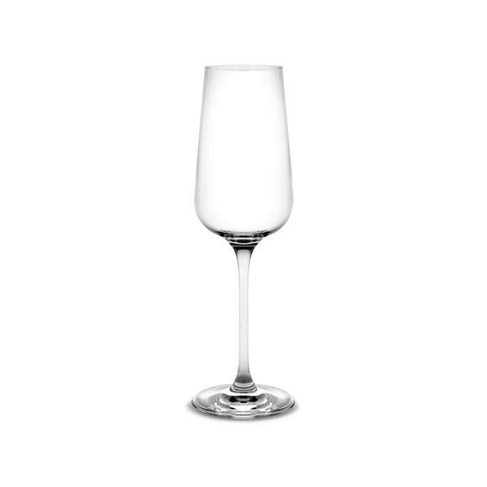 Holmegaard Bouquet Champagne Glass, Clear, 9.8 Oz, 6 Pcs.
