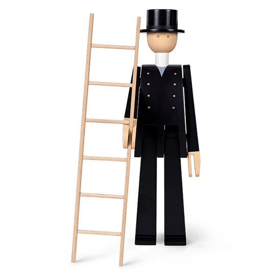 Kay Bojesen Chimney Sweeper, Black, H: 8.1"