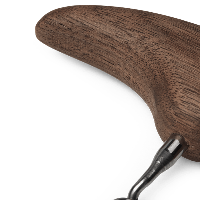 Kay Bojesen Menageri Corkscrew, Walnut, H: 4.3"
