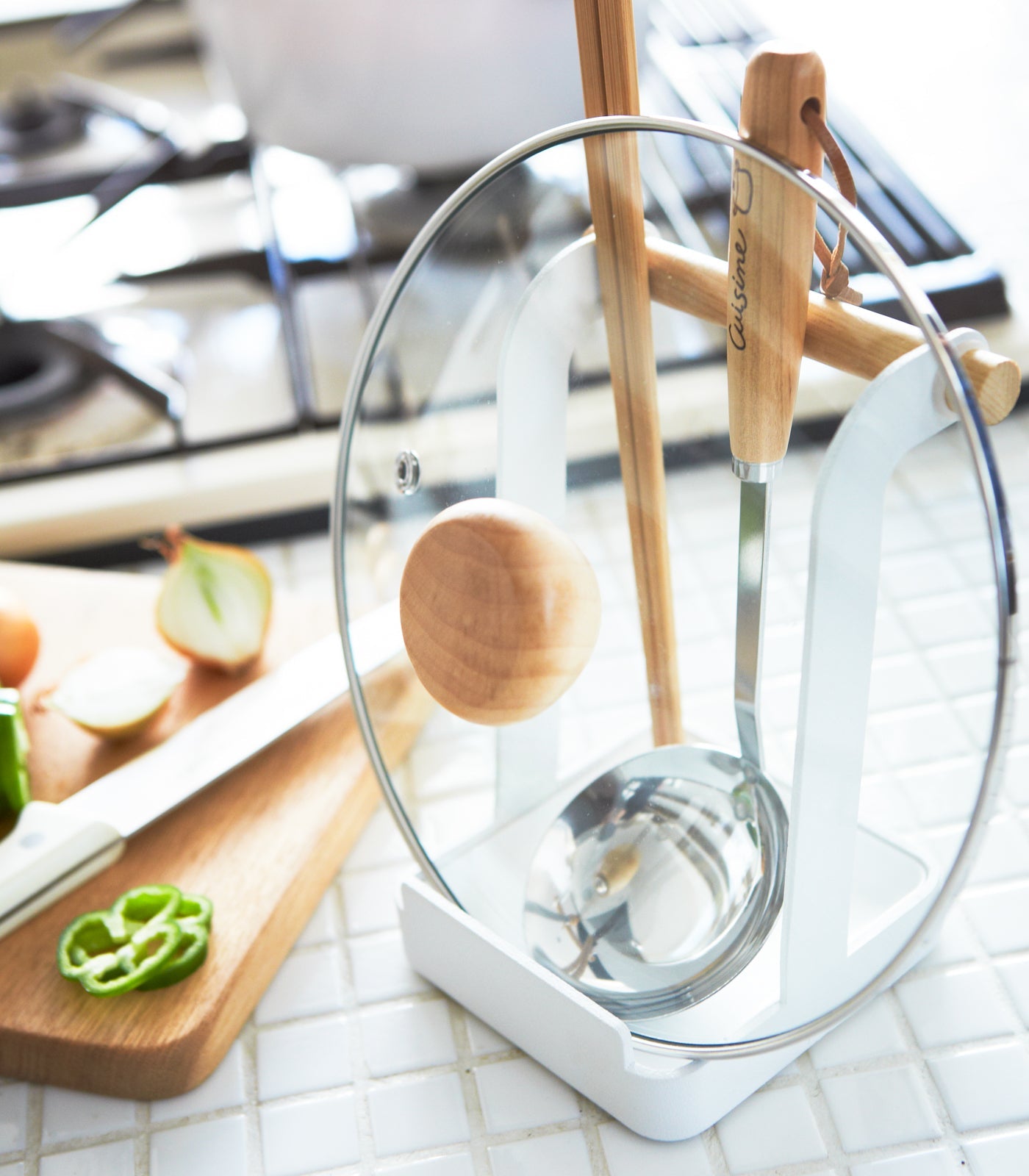 Yamazaki Home Lid & Ladle Stand