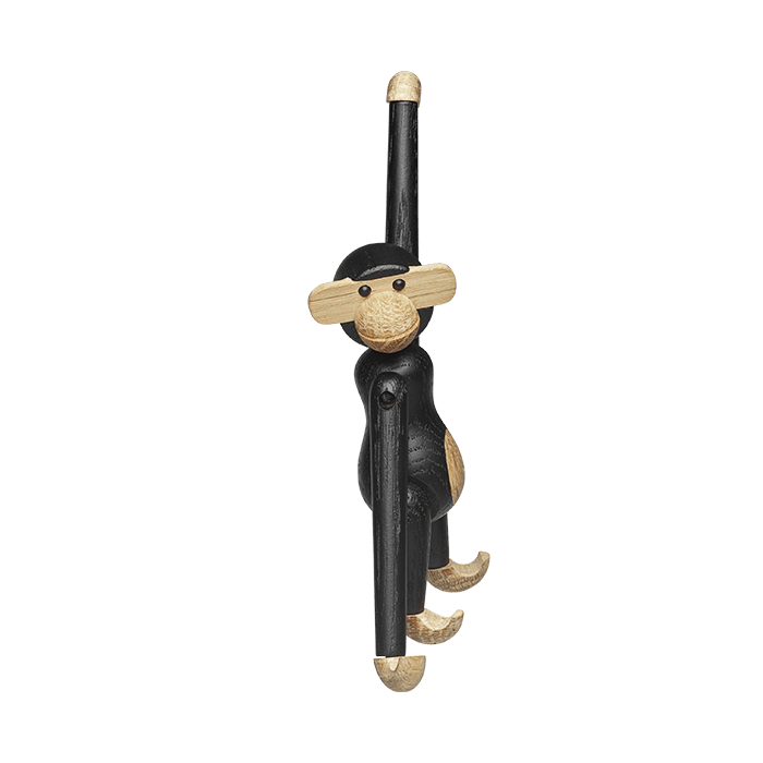 Kay Bojesen Monkey, Dark Stained Oak, Mini