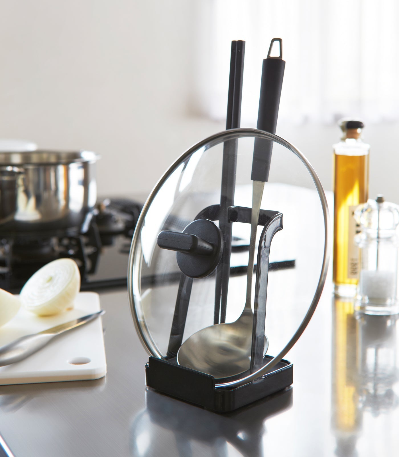 Yamazaki Home Lid & Ladle Stand