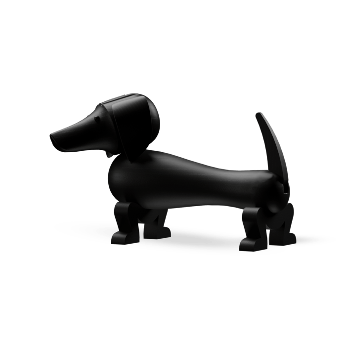 Kay Bojesen Dog, Dark Stained Oak