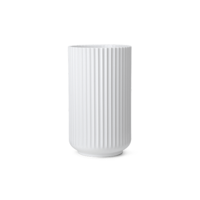 Lyngby Porcelæn Vase, White