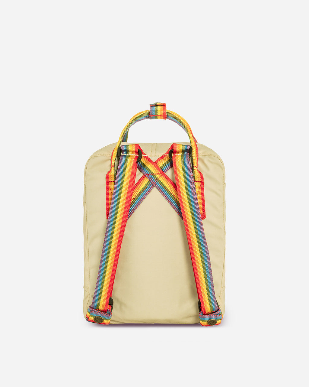 Fjallraven Kanken Rainbow Mini Backpack | Light Oak