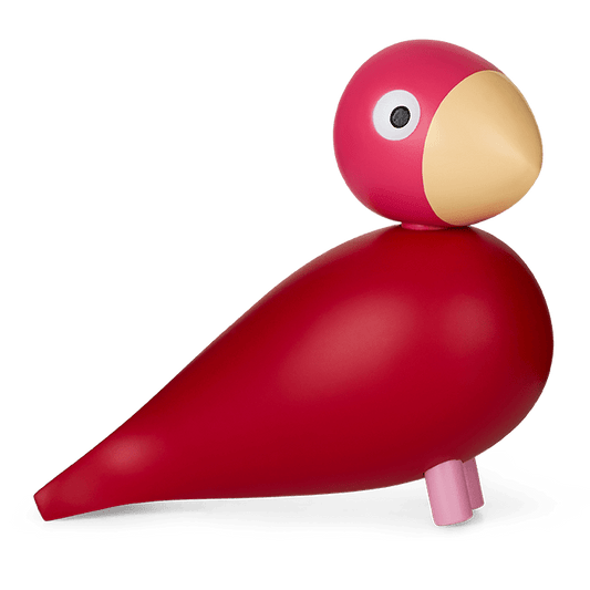 Kay Bojesen Year Bird Flora, Pink, H: 4.9"