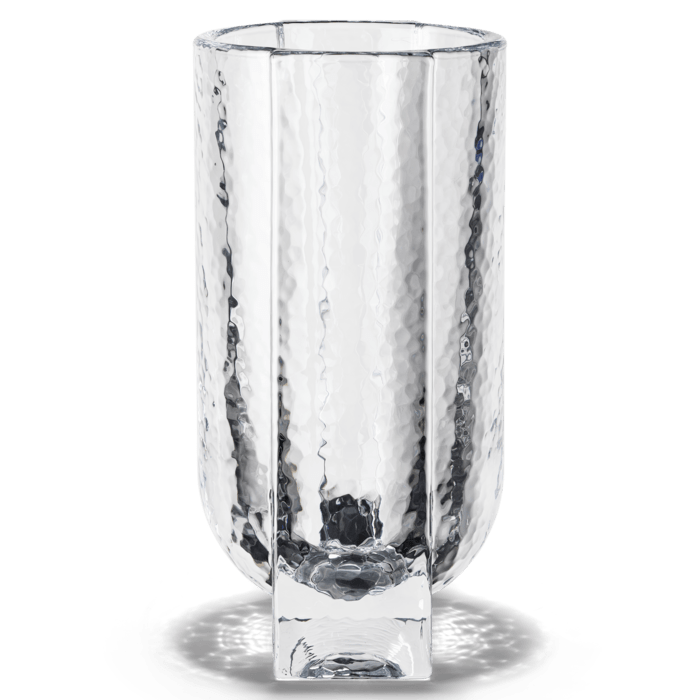 Holmegaard Forma Vase, Clear, H: 7.9"