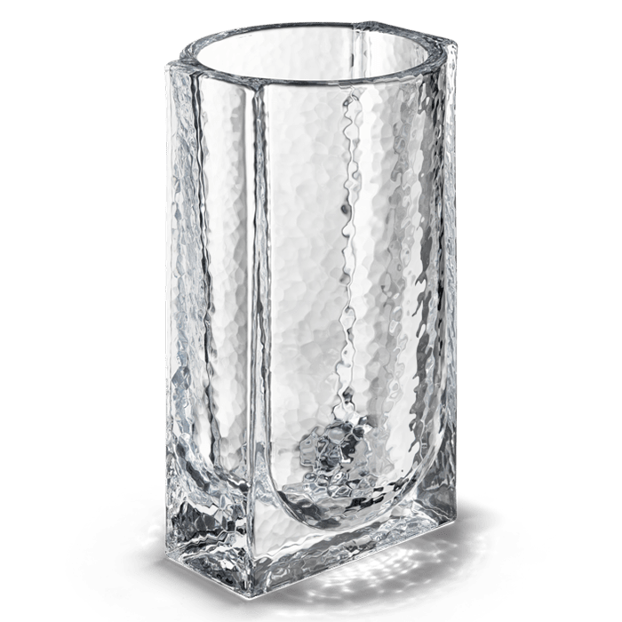 Holmegaard Forma Vase, Clear, H: 7.9"