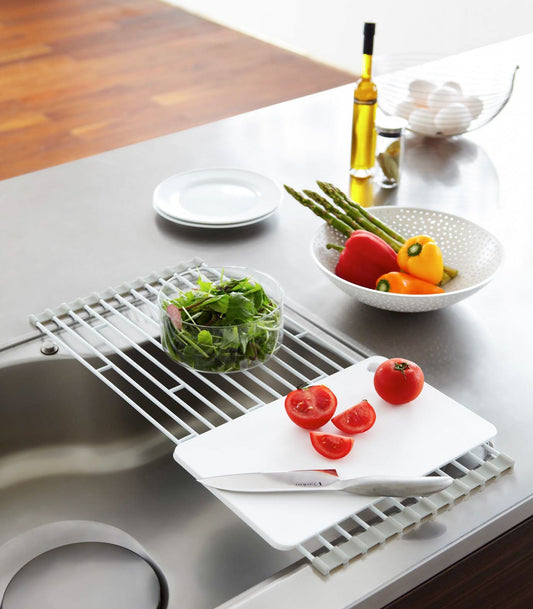 Yamazaki Home Over-the-Sink Dish Drainer