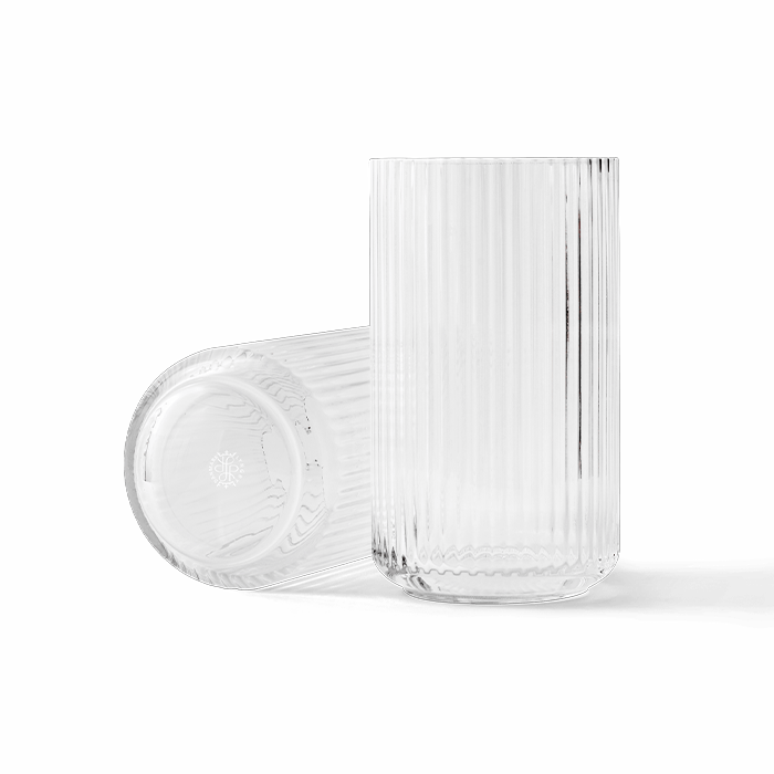 Lyngby Porcelæn Vase, Clear
