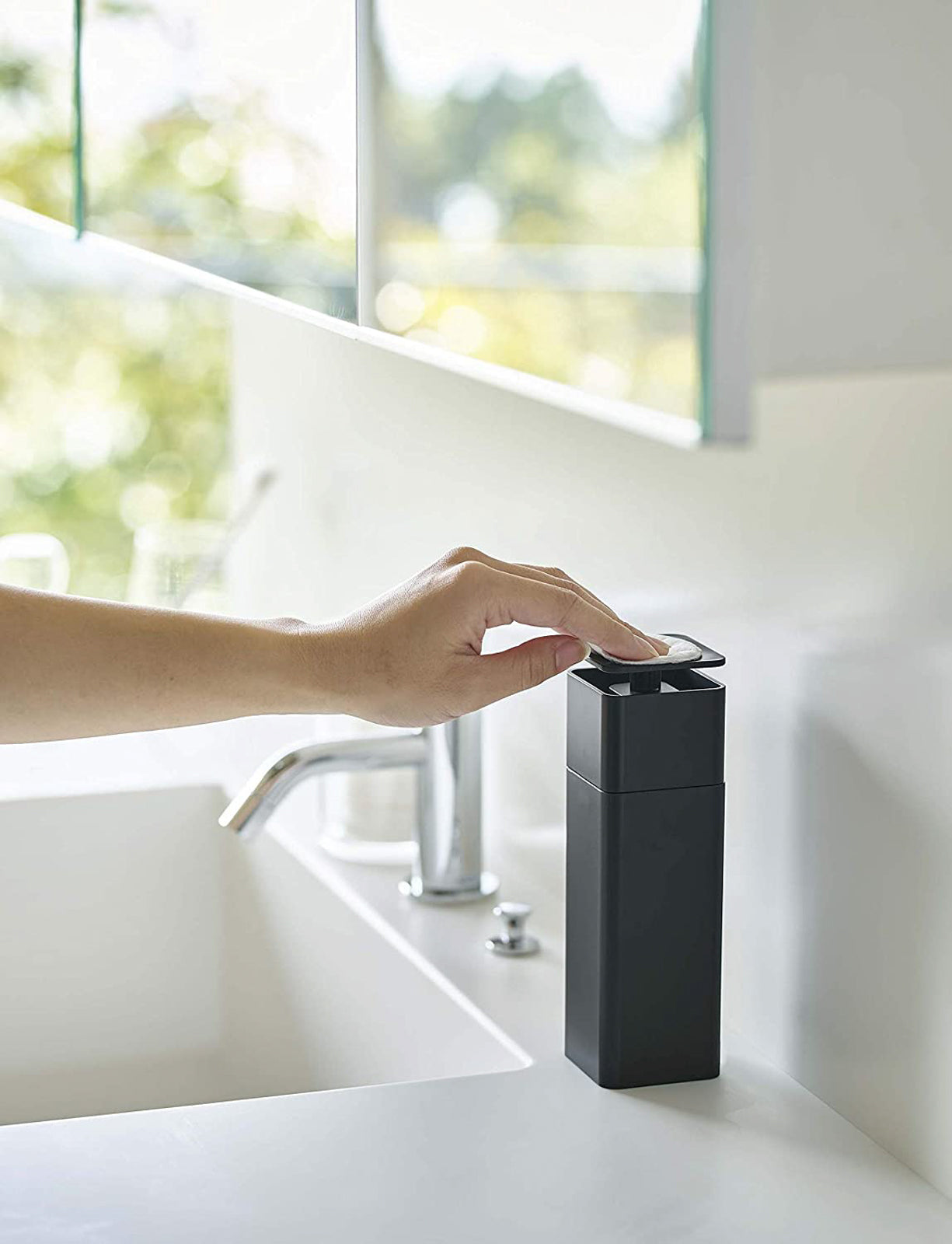 Yamazaki Home Push Soap Dispenser